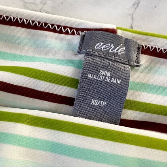 Aerie high waist cheeky swim bikini bottoms - Picture 2 of 5